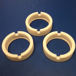 alumina fluid handling ceramic seal rings