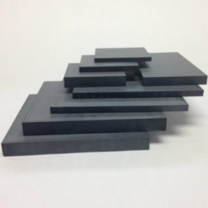 SiC tiles with different size and thicknesses