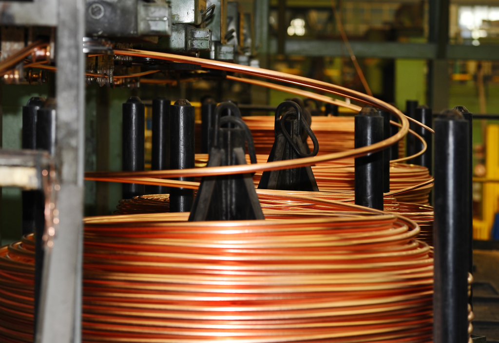 copper wire extrusion